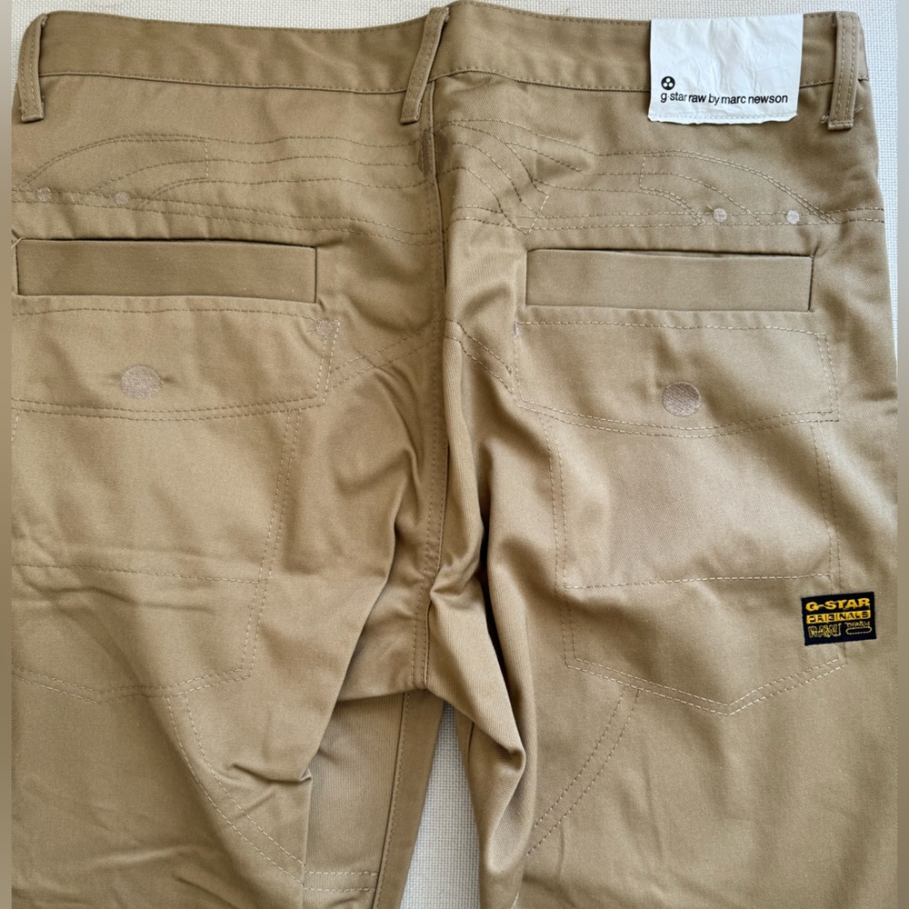 NWOT G-Star Raw by Marc Newson Men’s Ghost Elwood Chino Pants - Picture 6 of 13